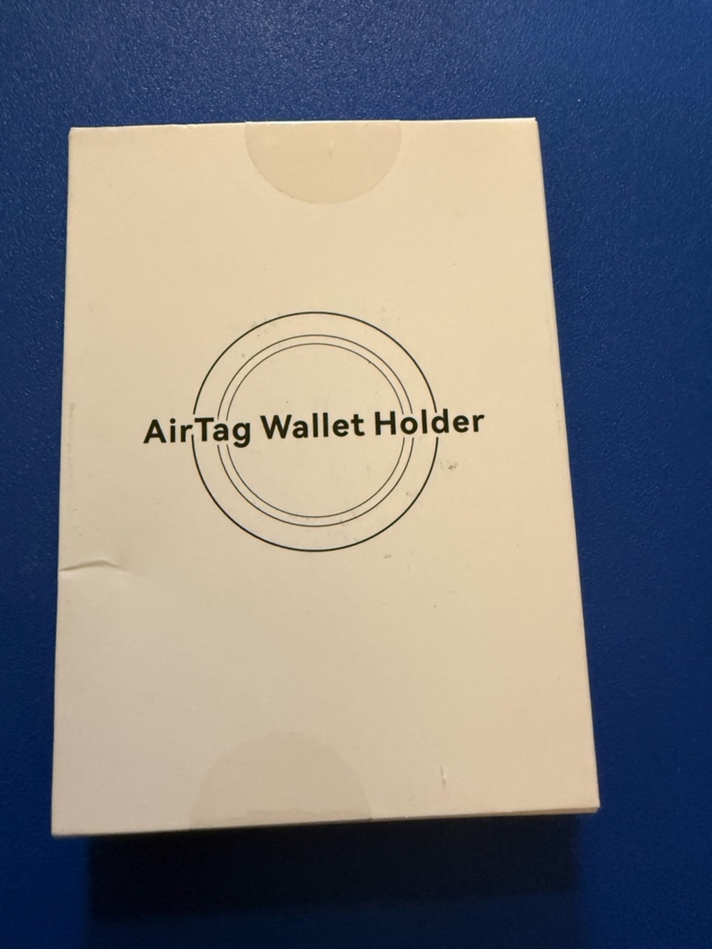 AirTag Wallet Holder - White Box